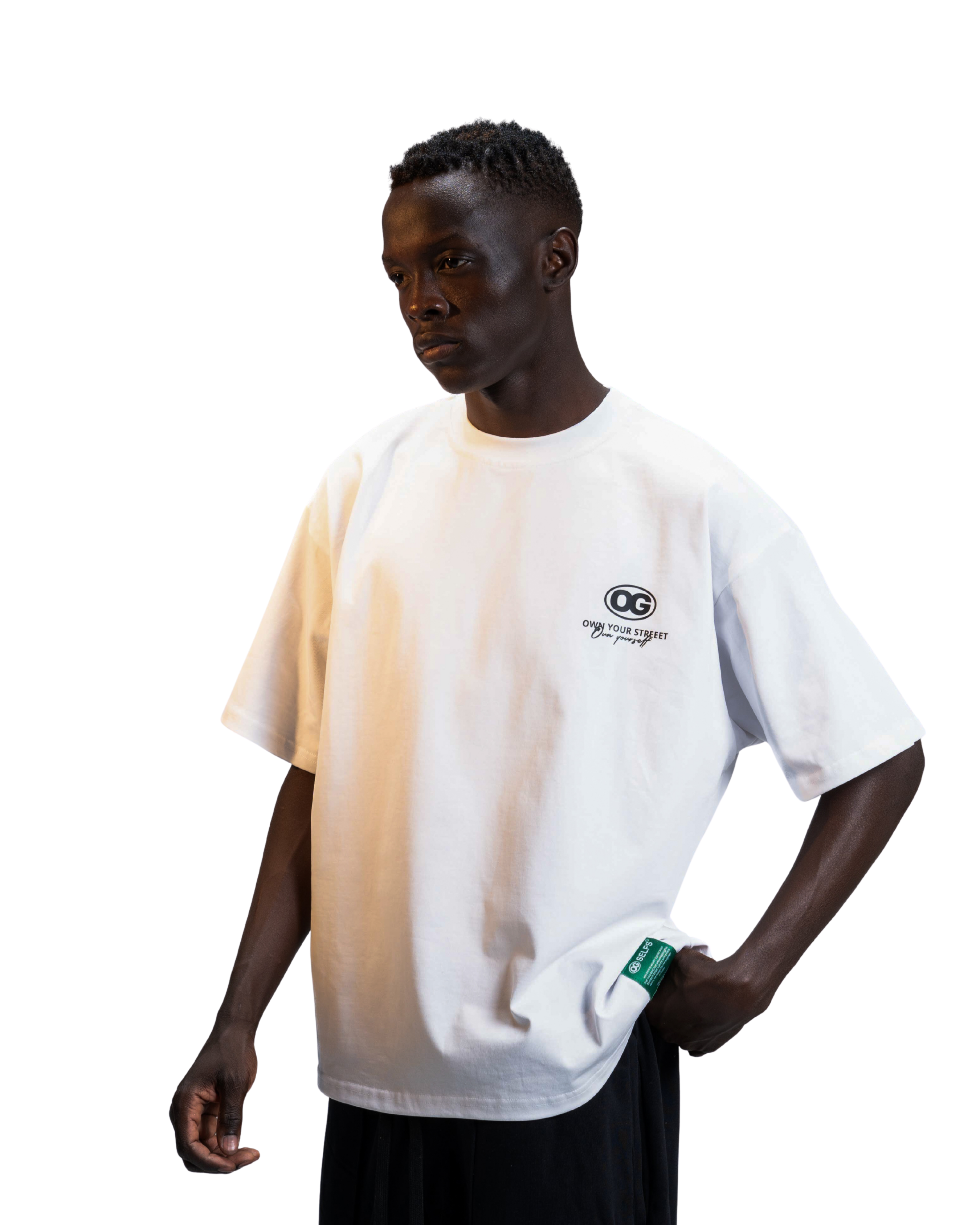 OG cat oversized T-shirt