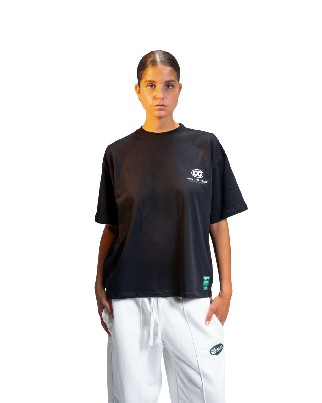 OG cat oversized Tee