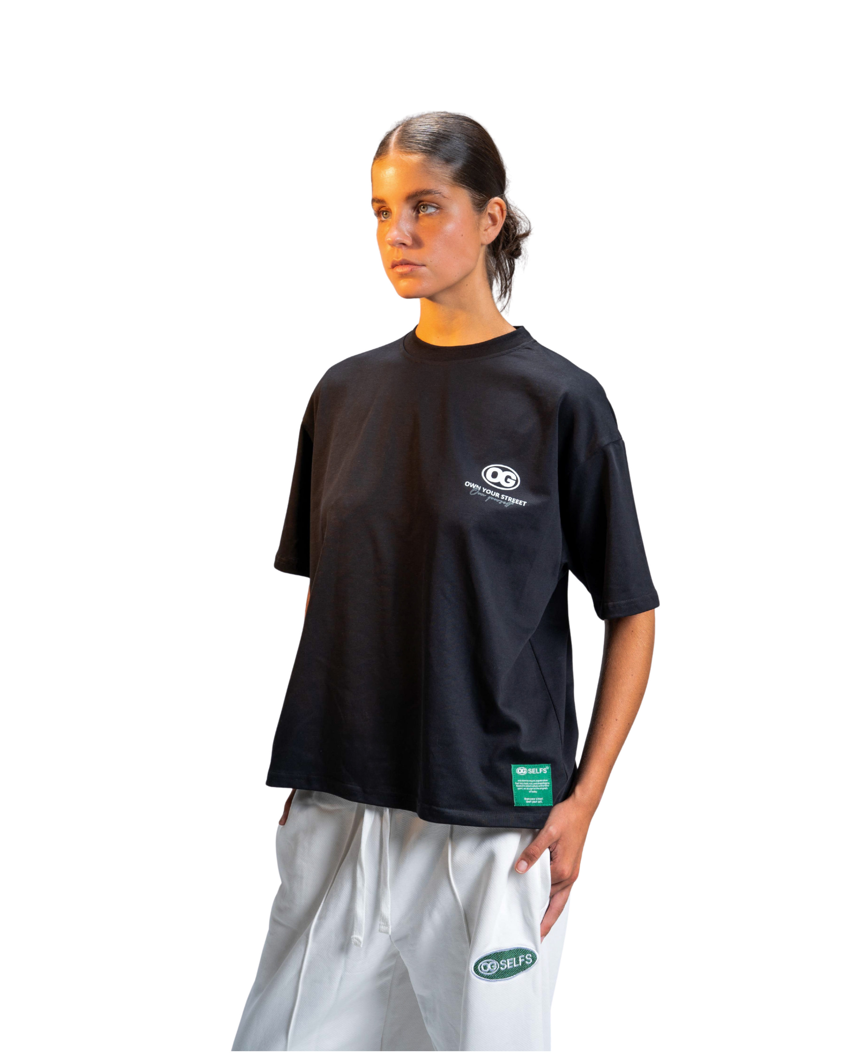 OG cat oversized Tee