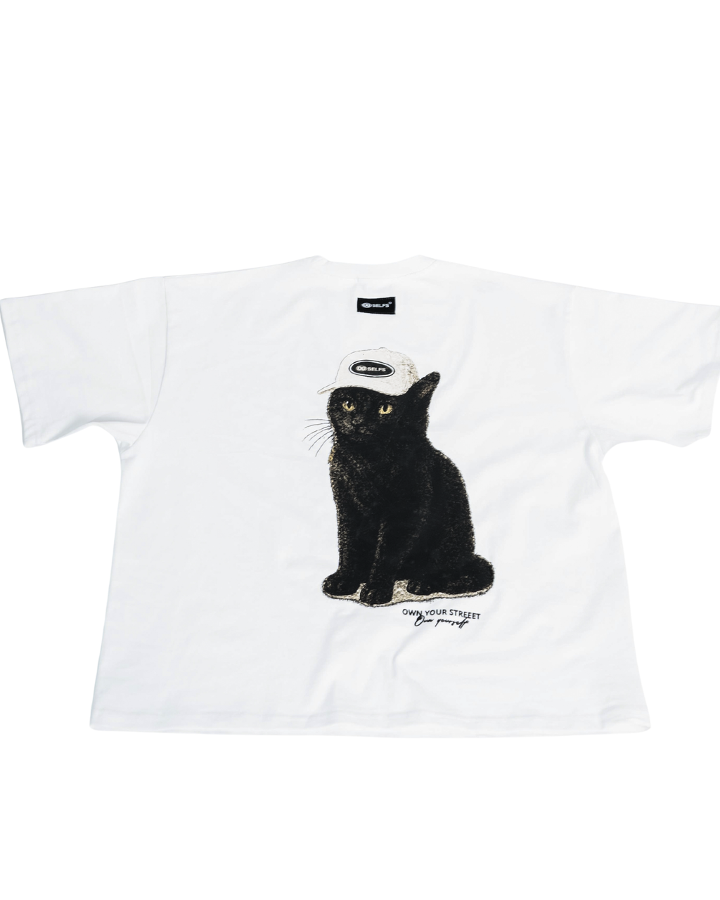 OG cat oversized T-shirt