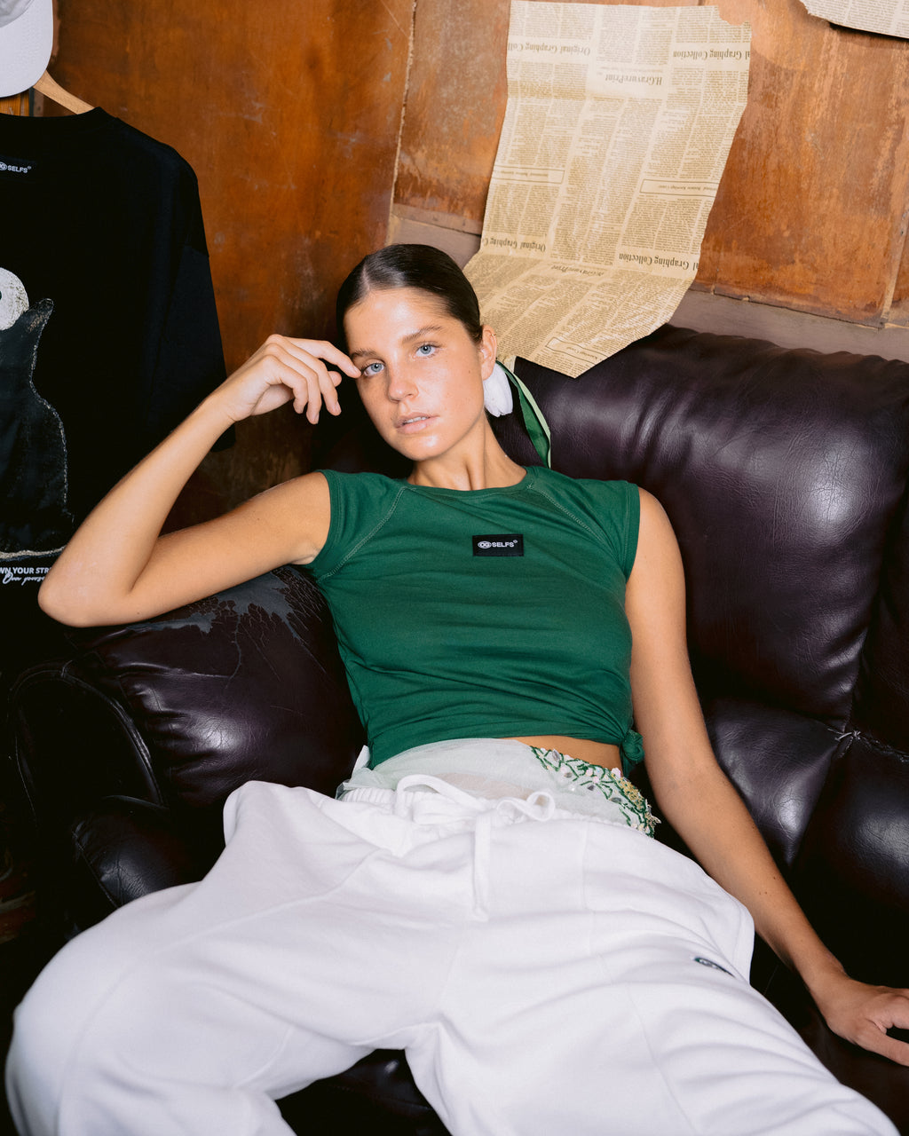 Cap-sleeve women top