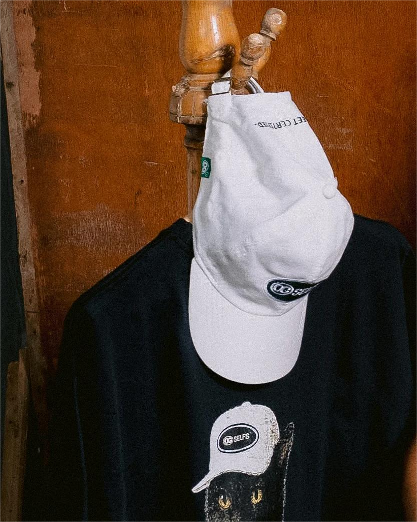 Logo embroidered cap