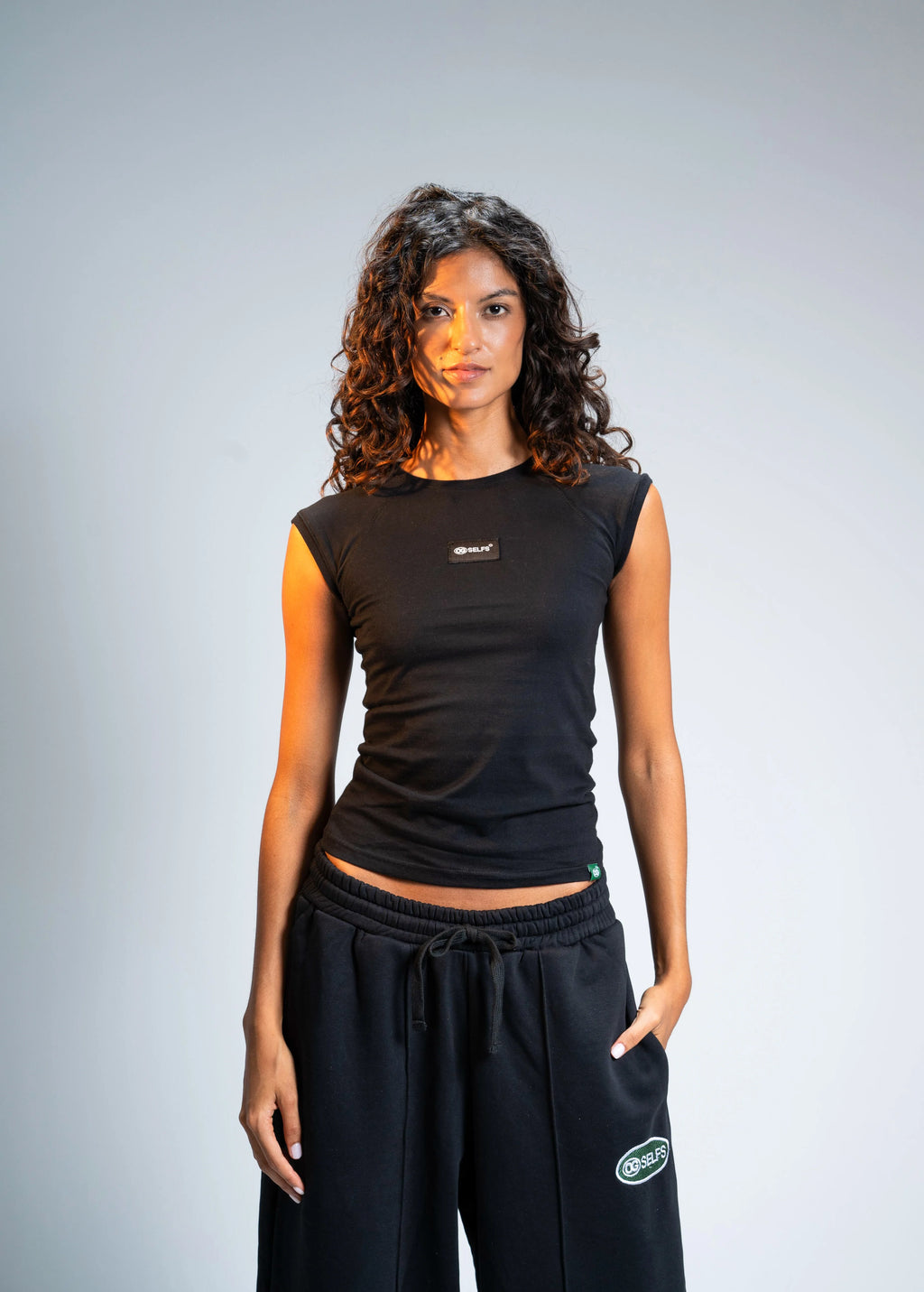 Cap-sleeve women top