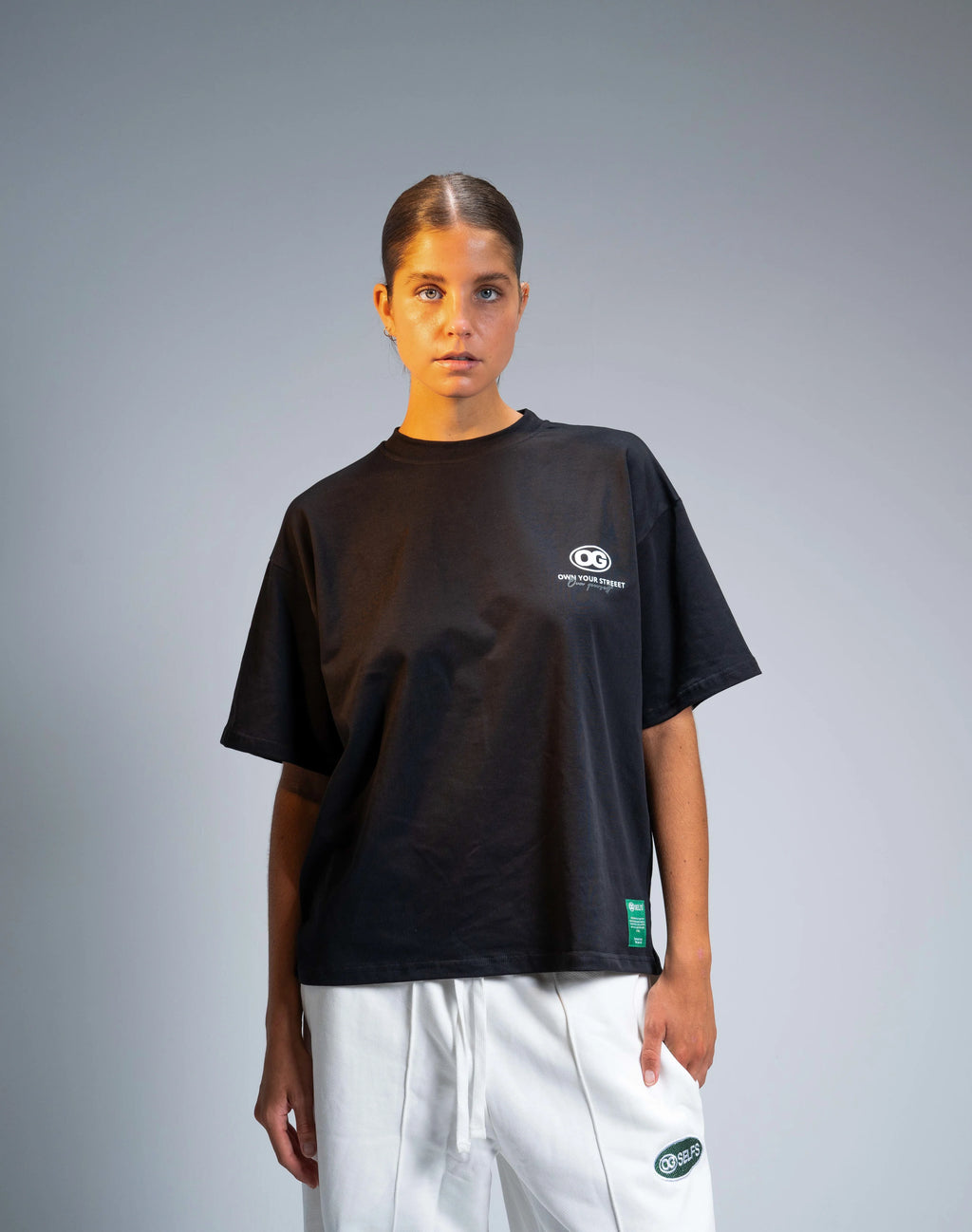 OG cat oversized T-shirt